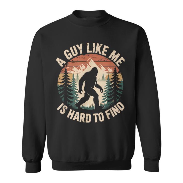 Bigfoot Hard To Find Retro Sasquatch Sweatshirt