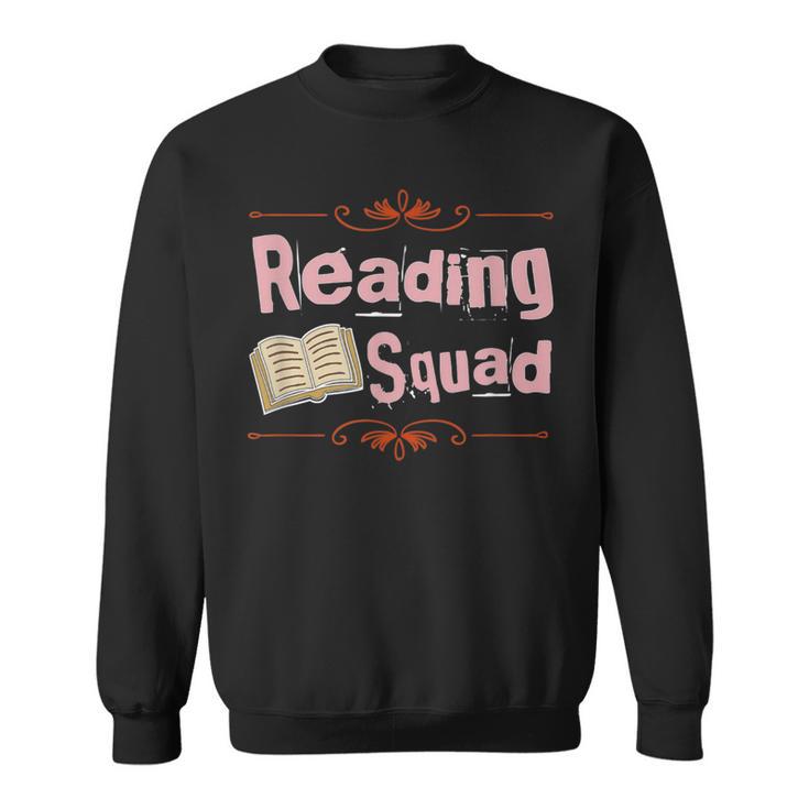 Girls Club Women's Book Club Reading Squad Book Lovers Sweatshirt