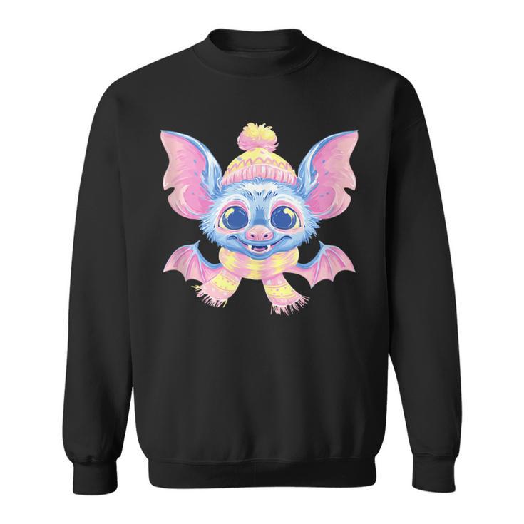 Goat Open Book Reading Animal Lover Graphic Portrait Round Sweatshirt