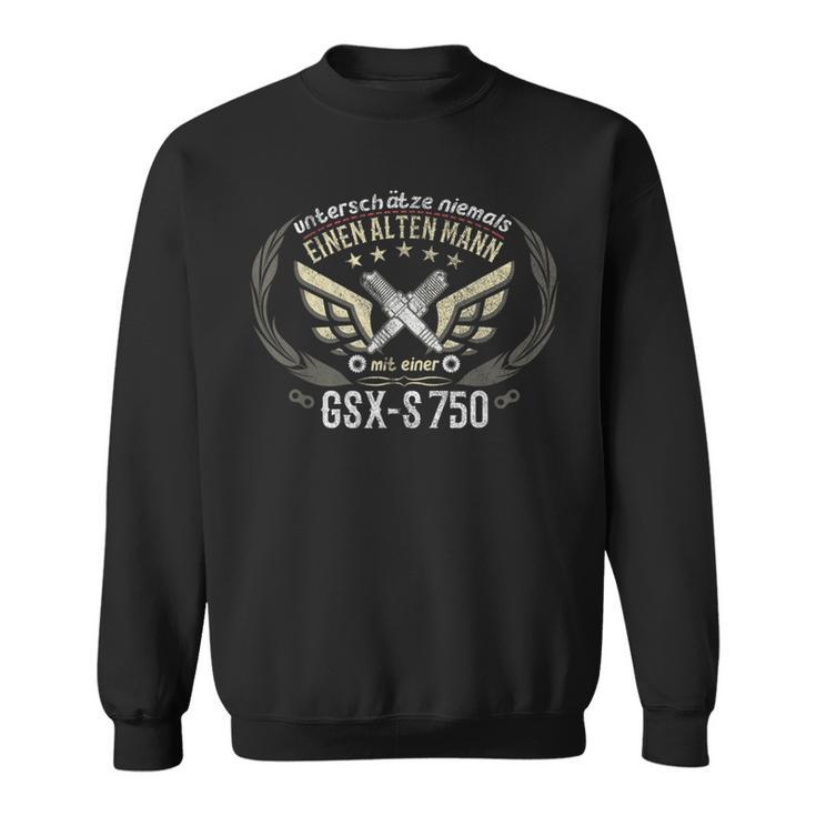 Gsx-S 750 Accessoire De Tuning Avec Inscription En Allemand Sweater e