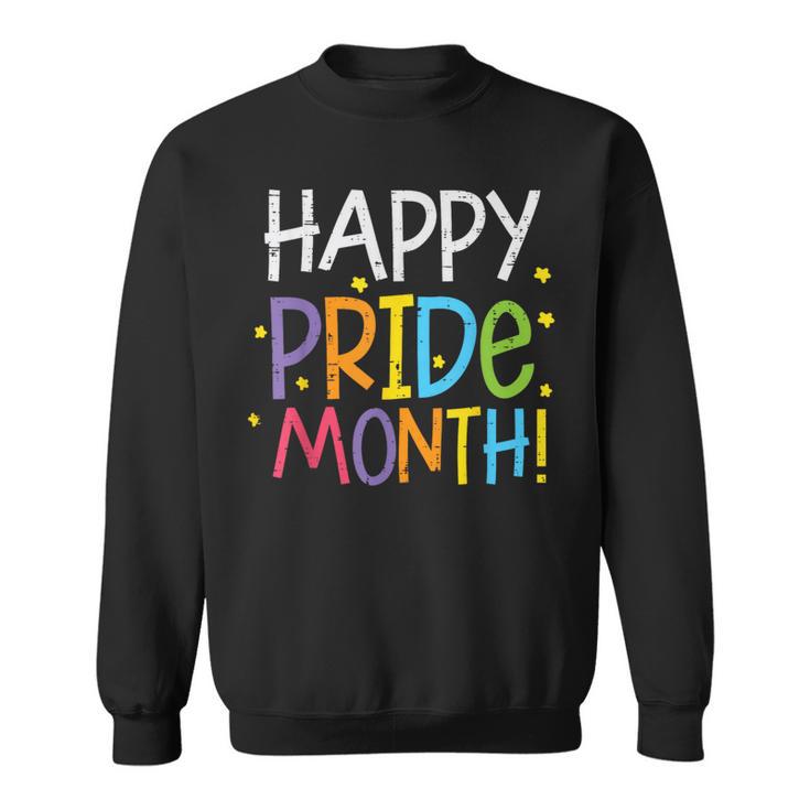 Happy Pride Month レインボー ゲイプライド アリー Lgbt メンズ レディース キッズ スウェットシャツ
