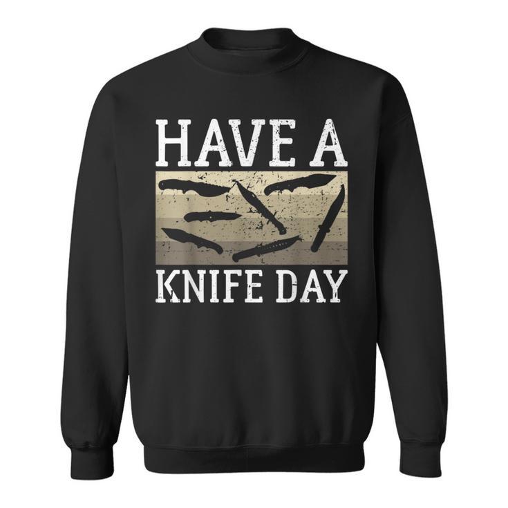 Have A Knife Day Knife Collector スウェットシャツ