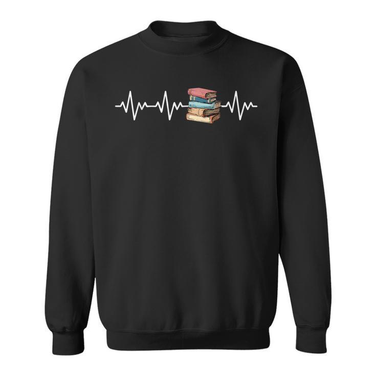 Heartbeat Book Sweatshirt