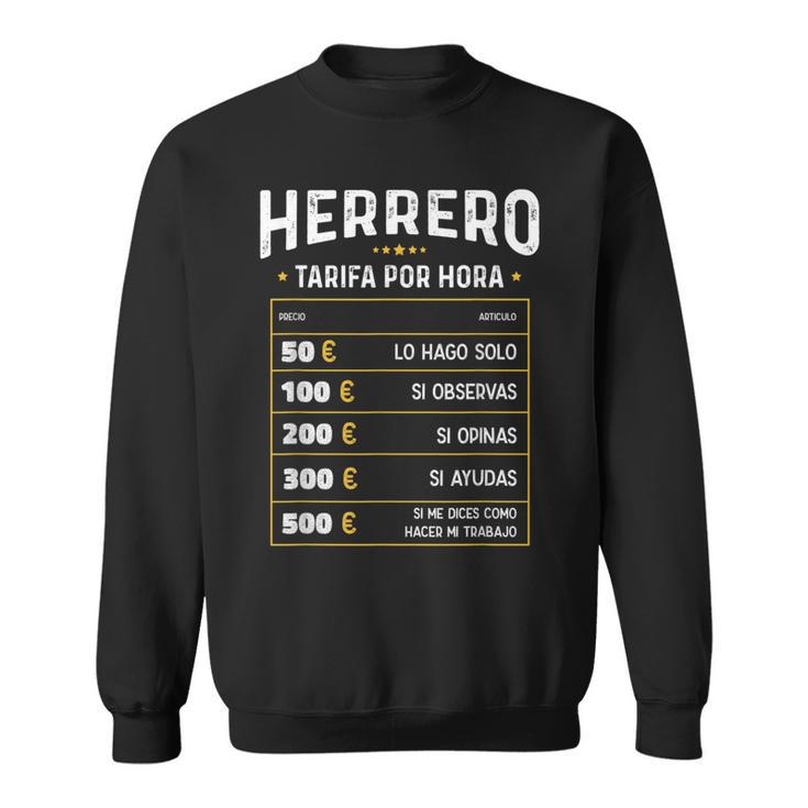 Herrero Tarifa Por Hora De Herrero Diseño Gracioso Camisa de entrenamiento