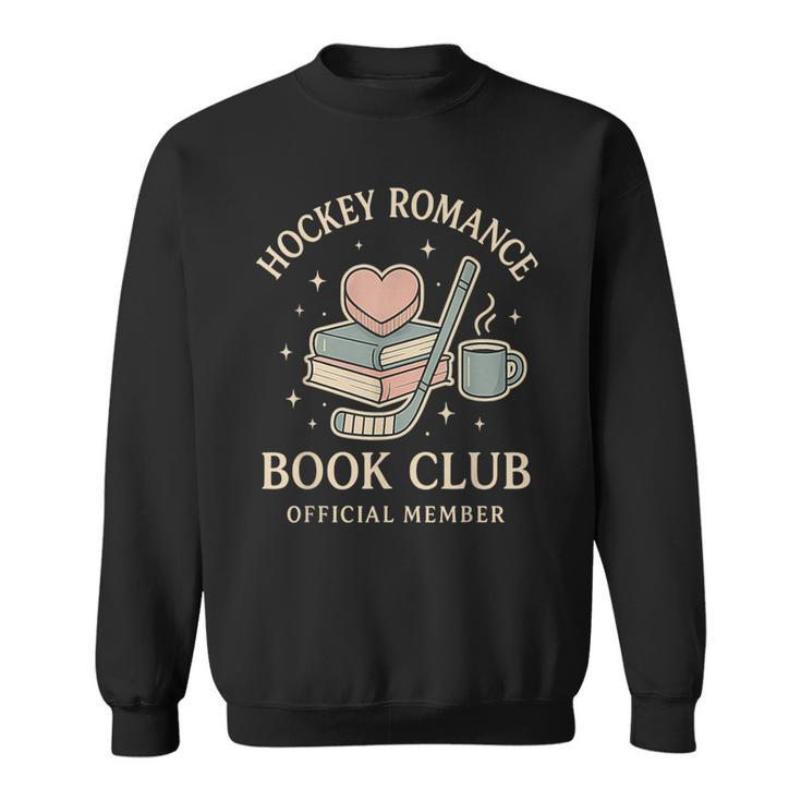 Hockey Romance Book Club Reader Love Reading Sports Sweatshirt