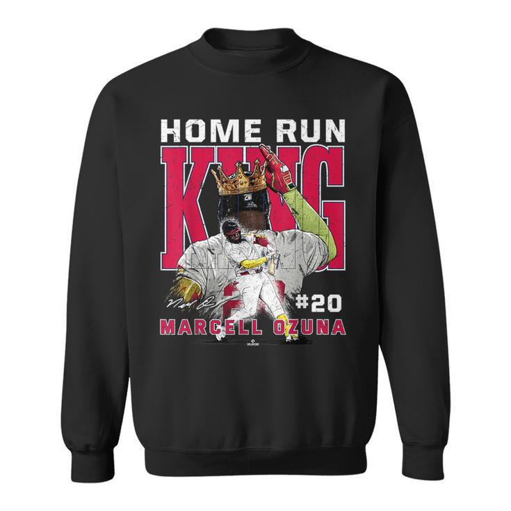 Home Run King Marcell Ozuna Atlanta Mlbpa スウェットシャツ