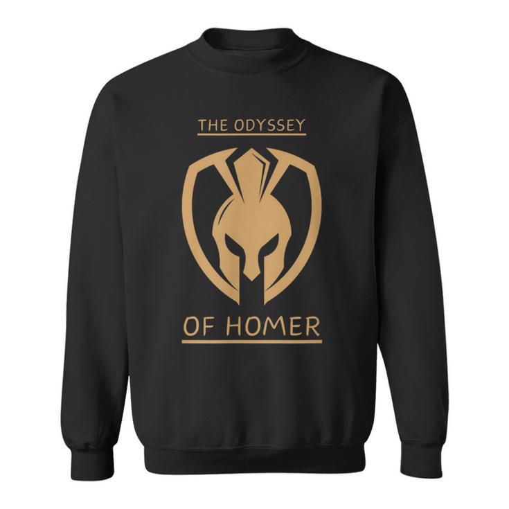 Iliad Odyssey Homer Classic Literature For Book Lovers Sweatshirt