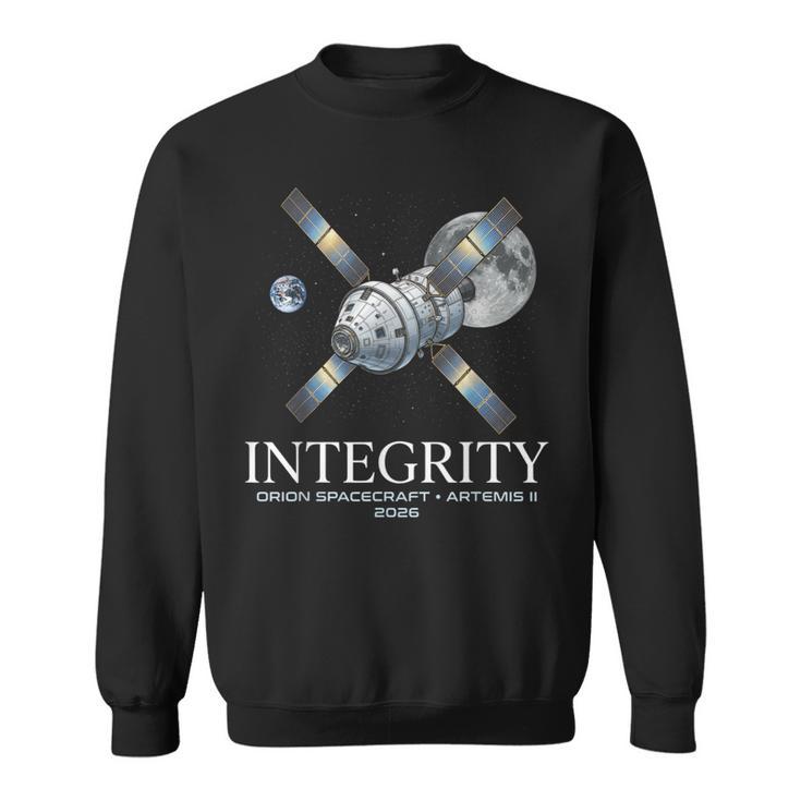 Integrity Orionpacecraft Artemis Ii 2026 宇宙 月 探査 愛好家 軌道船 スウェットシャツ