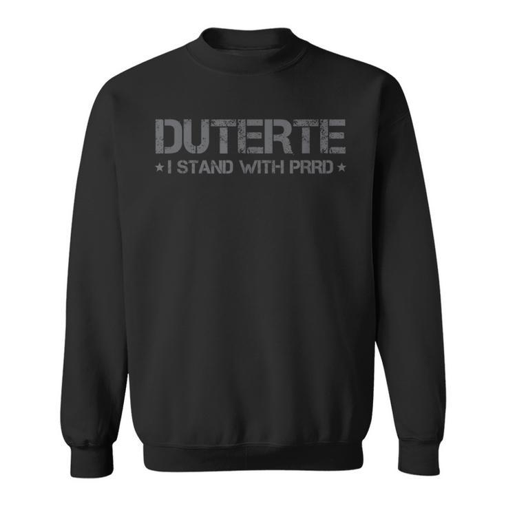 Itand With Digong Duterte Prrd Du30 フィリピン国旗 スウェットシャツ