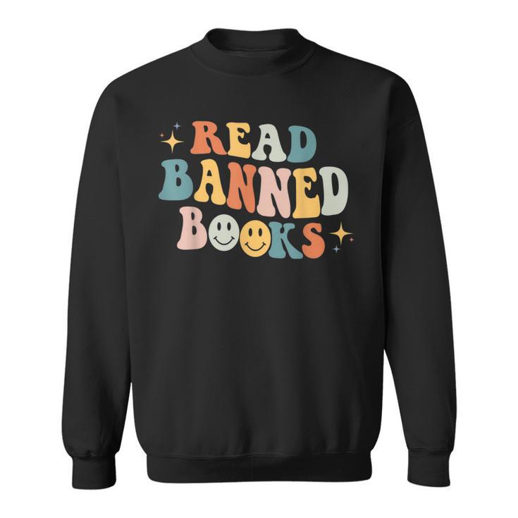 It's A Good Day To Read Banned Books Retro Literature Poet Sweatshirt It's A Good Day To Read Banned Books Retro Literature Poet Sweatshirt