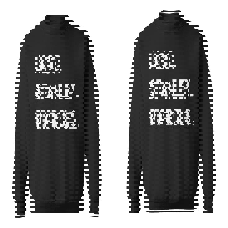 JacoStanleyMarcusJazz Guitar Godsミュージシャン スウェットシャツ