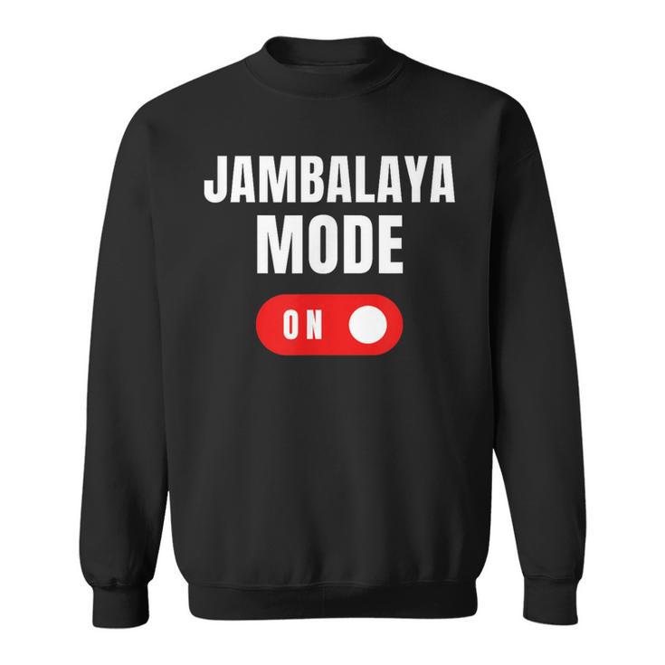 Jambalaya モード 面白い文字 食べ物愛好家に最適 スープ ユーモア スウェットシャツ
