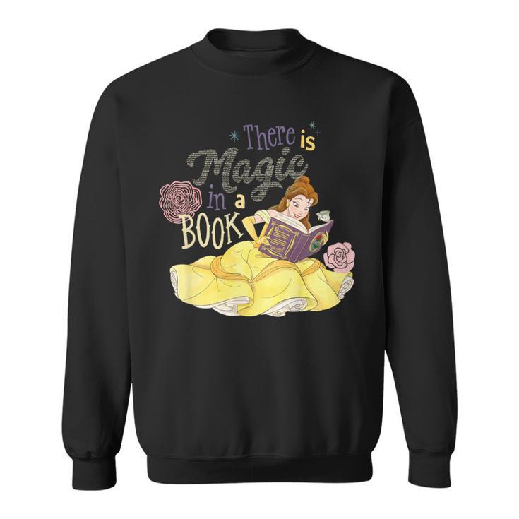 Kids Disney Beauty And The Beast Belle There Is Magic In A Book Sweatshirt