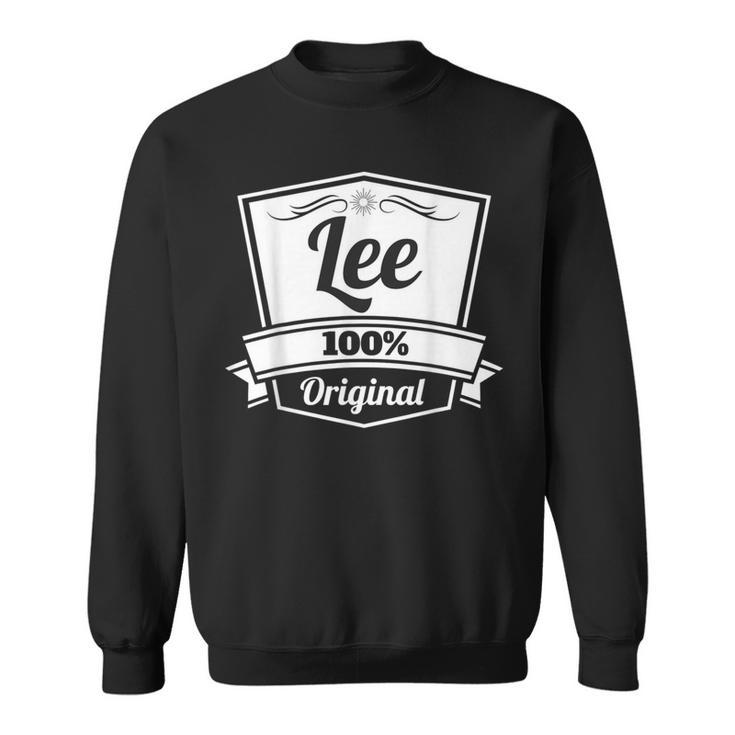 Lee ギフトシャツLee 名前入りバースデーtシャツ スウェットシャツ