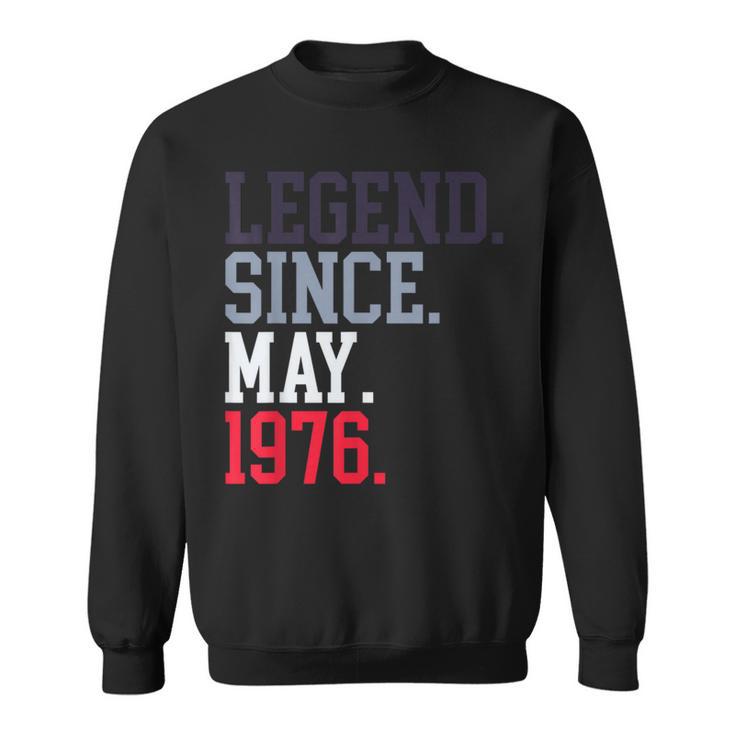 Legendince May 1976 メンズ レディース 1976年5月 スウェットシャツ