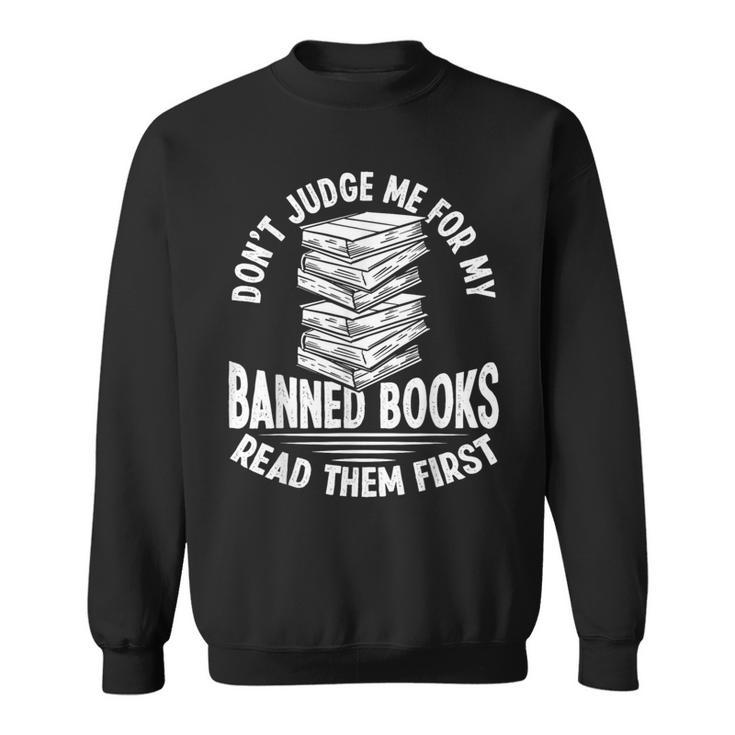 Librarian Banned Book List Banned Book Set Book Lover Sweatshirt