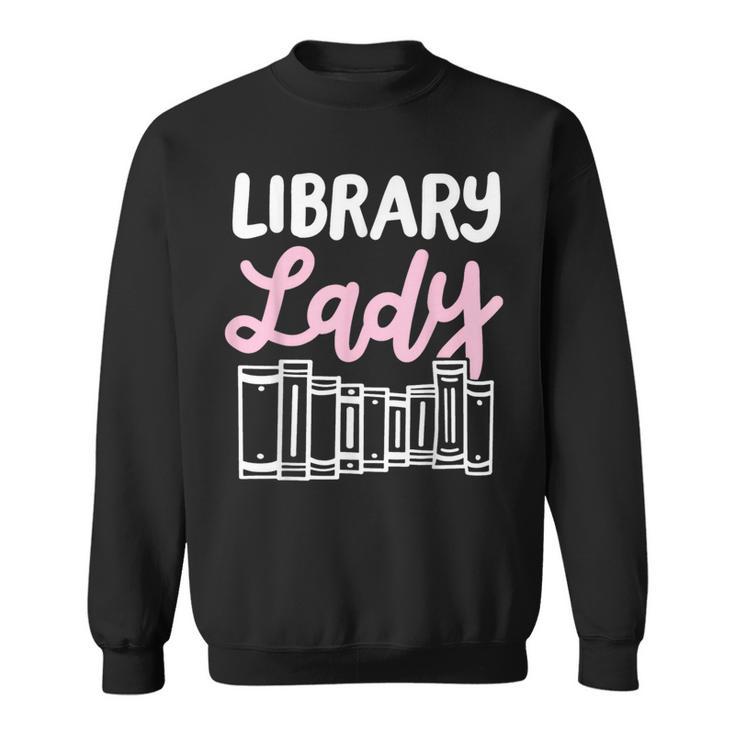 Librarian Library Books Reading Reader Sweatshirt