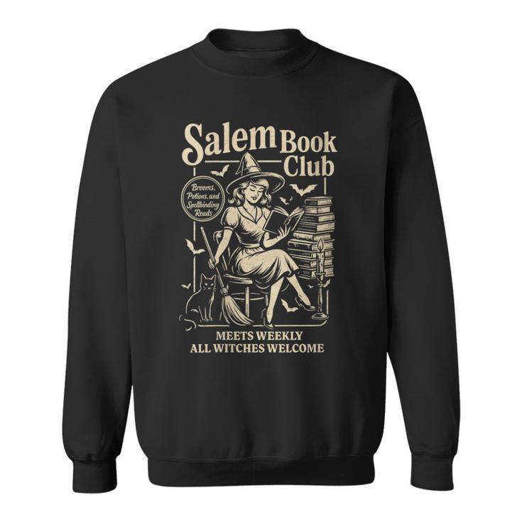 Library Halloween Shirt Salem Book Club Witch Sweatshirt