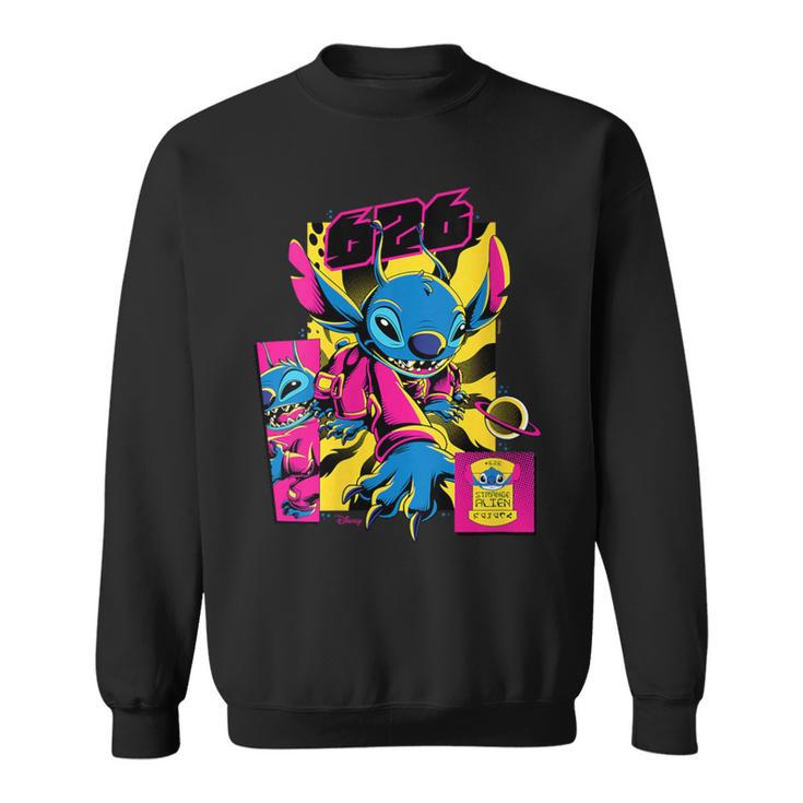 Lilo And Stitch 626 Outerspace Alien Comic Book Page Sweatshirt