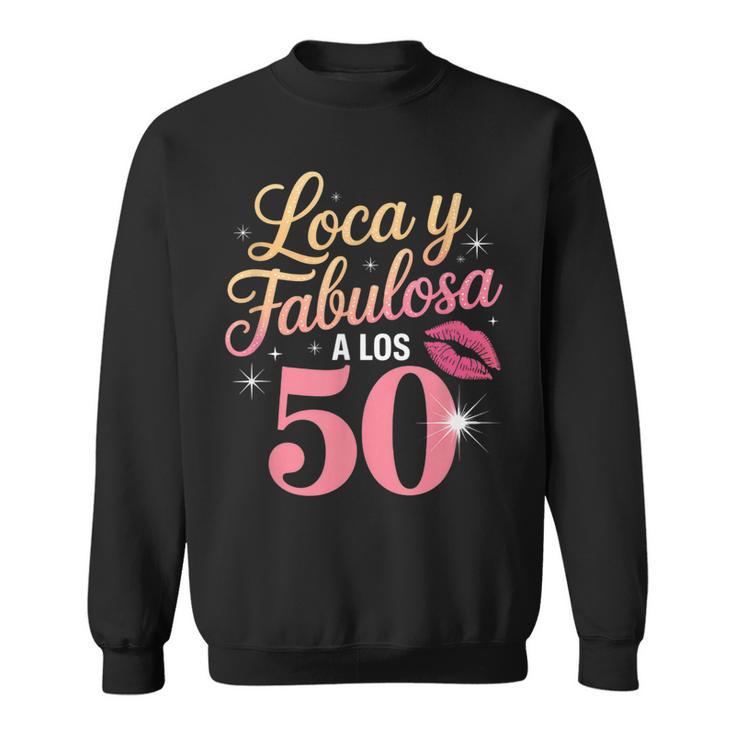 Loca Y Fabulosa A Los 50 Cumpleanos Camisa de entrenamiento