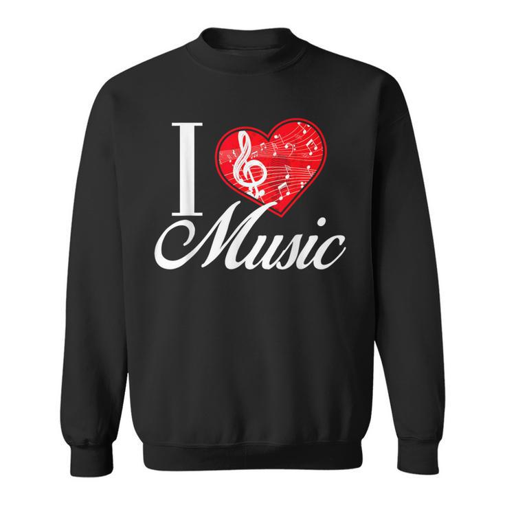 I Love Music D001-0095A スウェットシャツ
