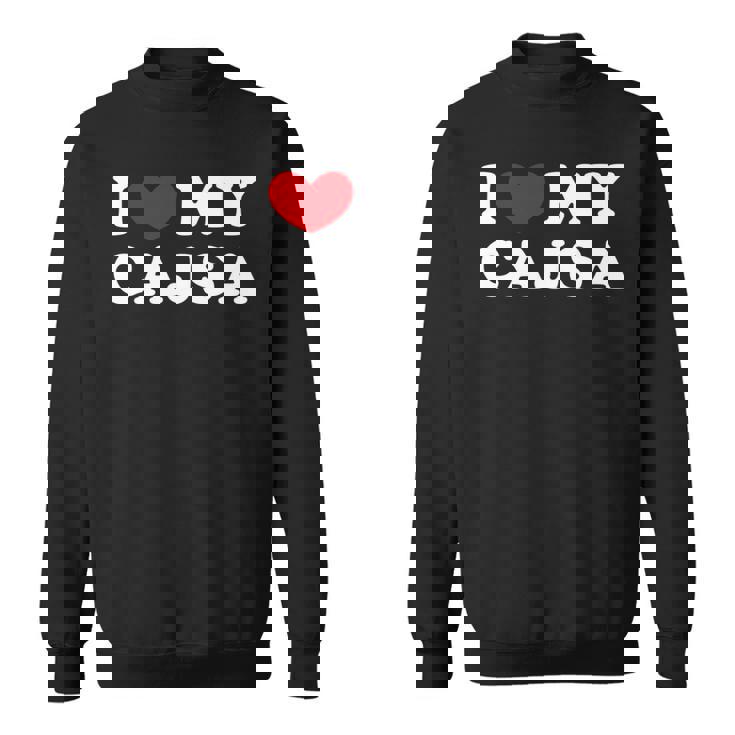 I Love My Cajsa アイ・ラブ・マイ・カジサ 長袖tシャツ スウェットシャツ