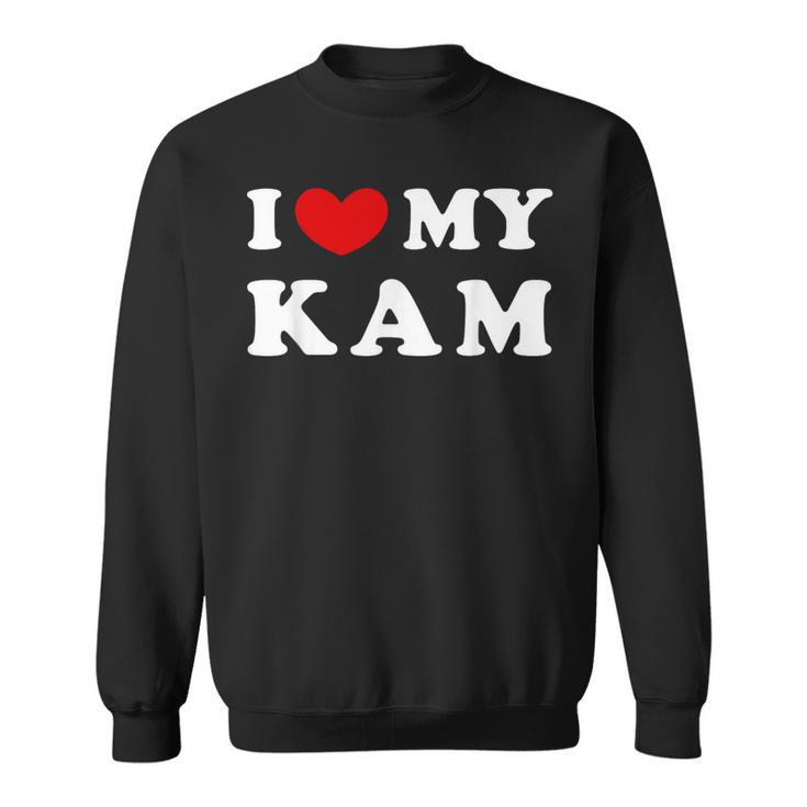 I Love My Kam アイ・ラブ・マイ・カム スウェットシャツ