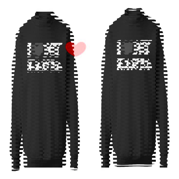 I Love My Kanta アイ・ラブ・マイ・カンタ スウェットシャツ