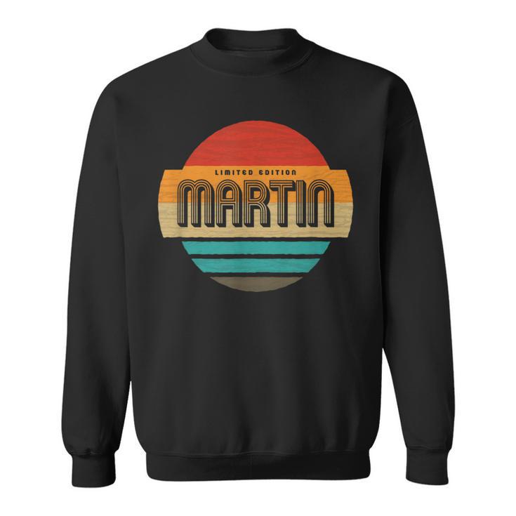 Martin 名称 レトロ・ヴィンテージ・サンセット 限定版 スウェットシャツ