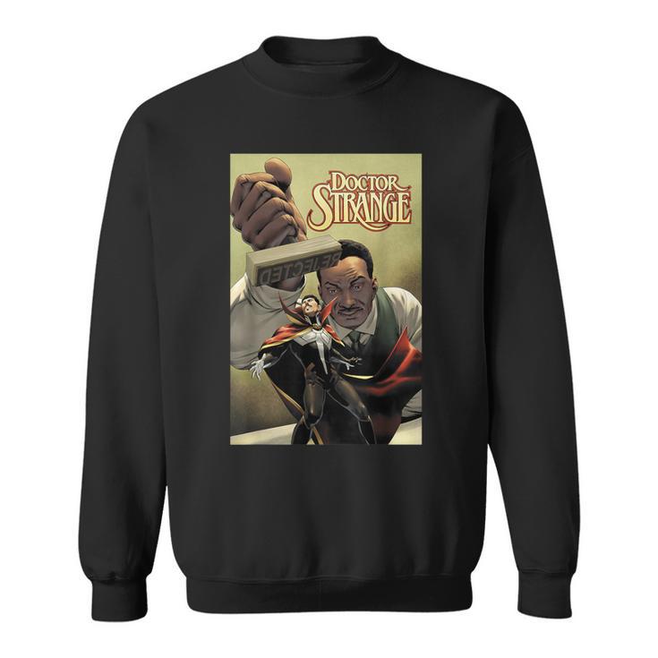 Marvel Comixology Doctor Strange Rejected Comic Book Cover Sweatshirt