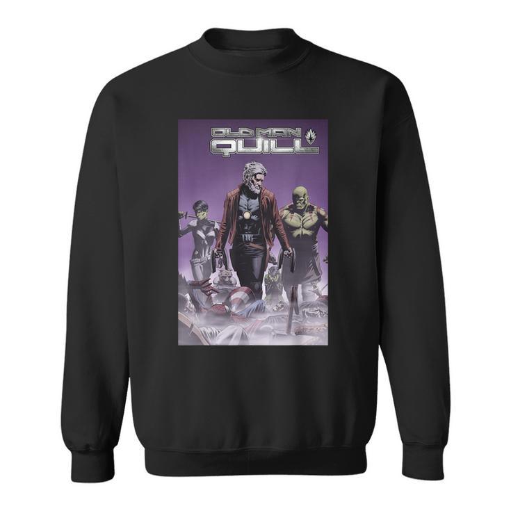 Marvel Comixology Old Man Quill Comic Book Cover Sweatshirt
