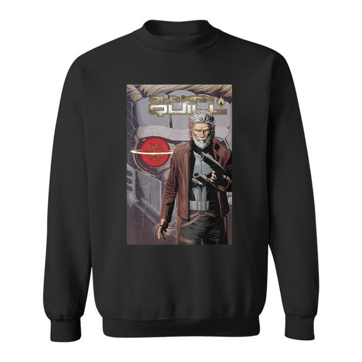 Marvel Comixology Old Man Quill Last Heist Comic Book Cover Sweatshirt