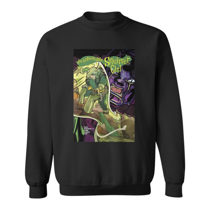 Marvel Comixology Squirrel-Girl And Kang Comic Book Cover Sweatshirt Marvel Comixology Squirrel-Girl And Kang Comic Book Cover Sweatshirt
