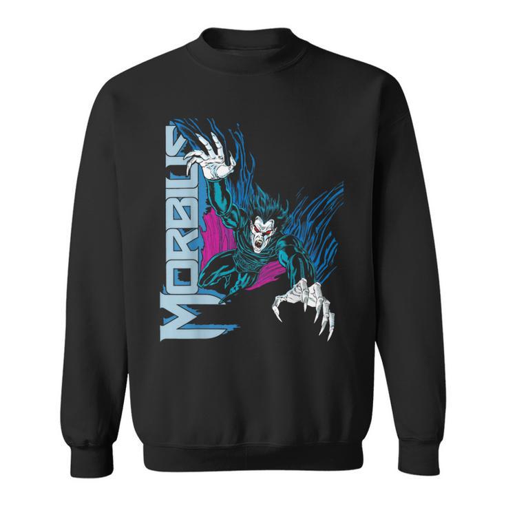 Marvel Morbius Comic Book Retro Sweatshirt
