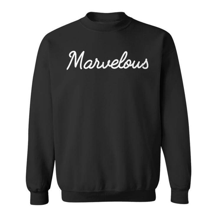 Marvelous スウェットシャツ