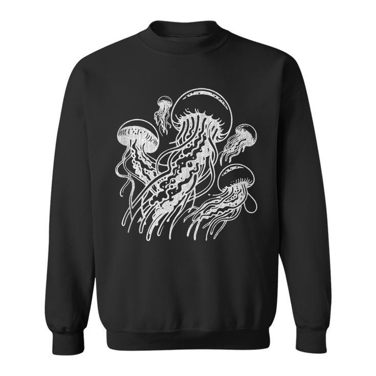 Medusas Divertidas Diseño De Medusas In Mangas Camisa de entrenamiento