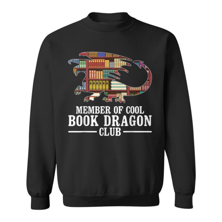 Memeber Of Cool Book Dragon Mythical Creatures Sweatshirt