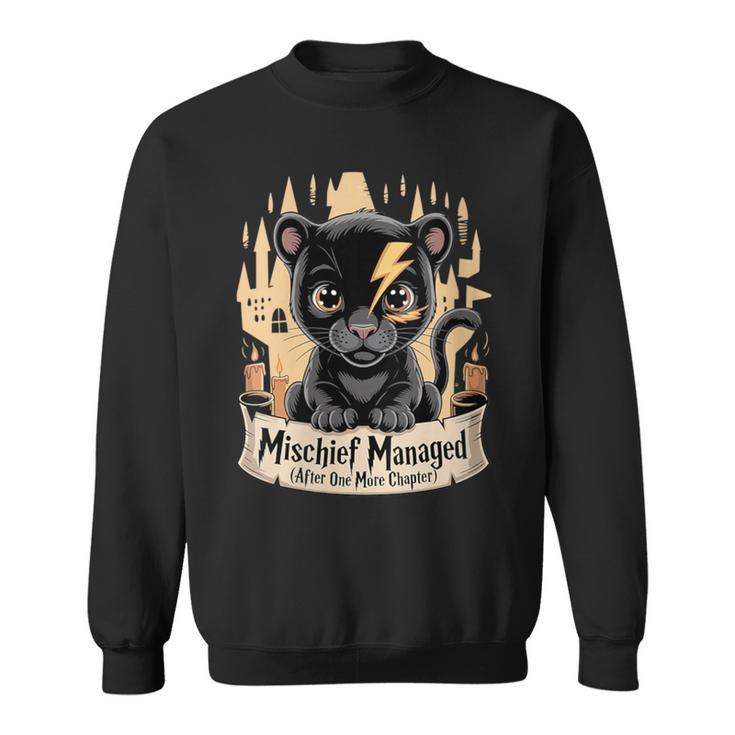 Mischief Managed One Chapter Reading Humor For Book Lovers Sweatshirt