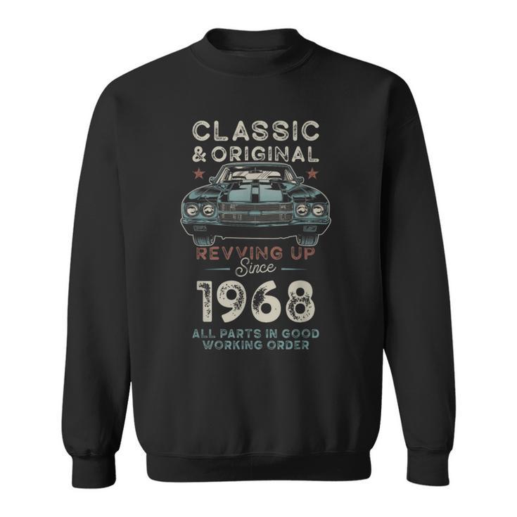 Nacido En 1968 Muscle Car 58 Cumpleaños Camisa de entrenamiento
