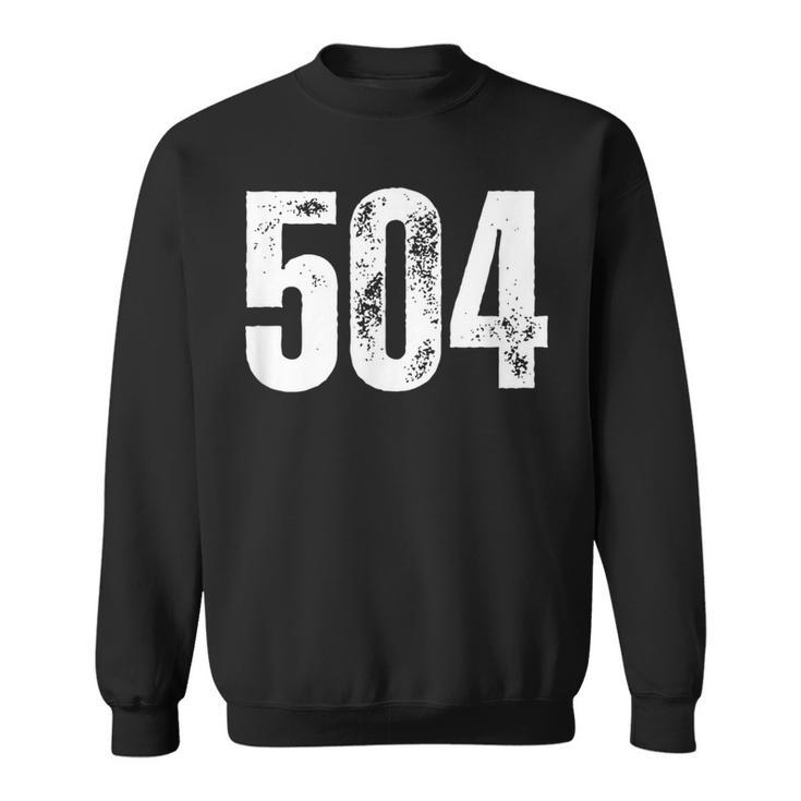 New Orleans 504 Area Code スウェットシャツ