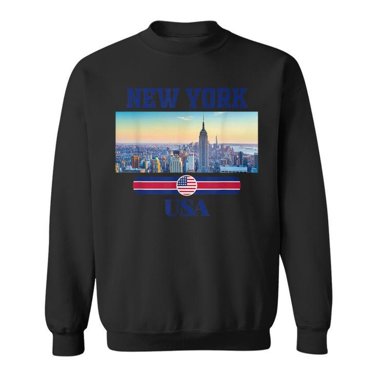 New York Citykyline New York New York City スウェットシャツ