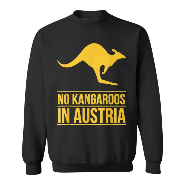 No Kangaroos In Austria スウェットシャツ
