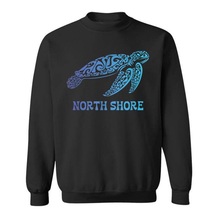 Northhore ハワイ ハワイアン ウミガメ タトゥー トライバルビーチ スウェットシャツ