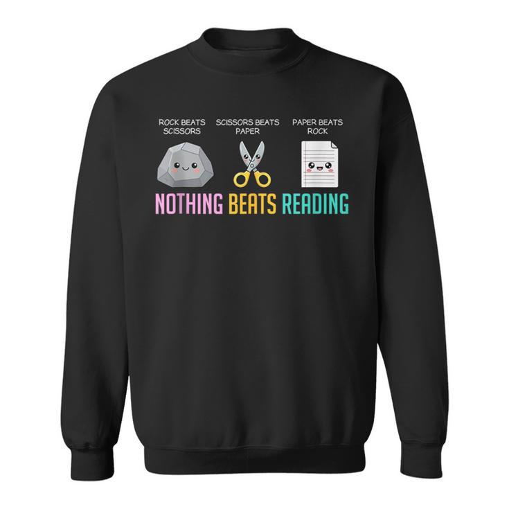 Nothing Beats Reading National Library Week World Book Day Sweatshirt