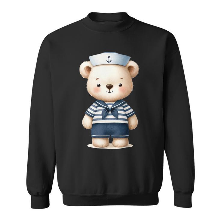 Oso Marinero Para Niños Niñas Niños Camisa de entrenamiento