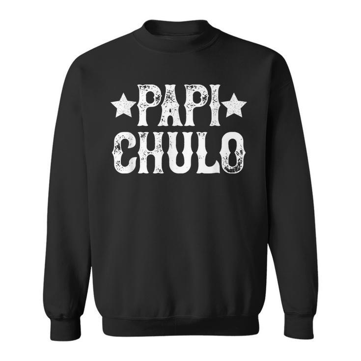 Papi Chulo Intage Regalo Per La Festa Del Papà Felpa