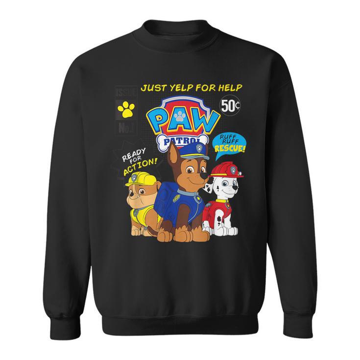 Paw Patrol Comic Book Strip Sweatshirt
