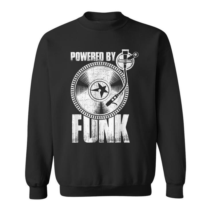 Powered By Funk Music 70年代 & 80年代 ビニール スウェットシャツ