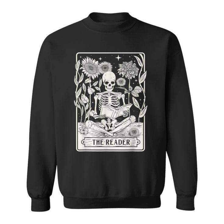 The Reader Book Lover Reading Bookworm Reader Sweatshirt