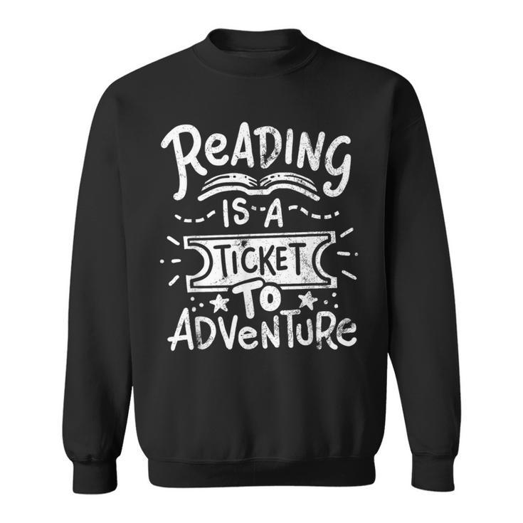 Reading Adventure Bookworm Book Sweatshirt